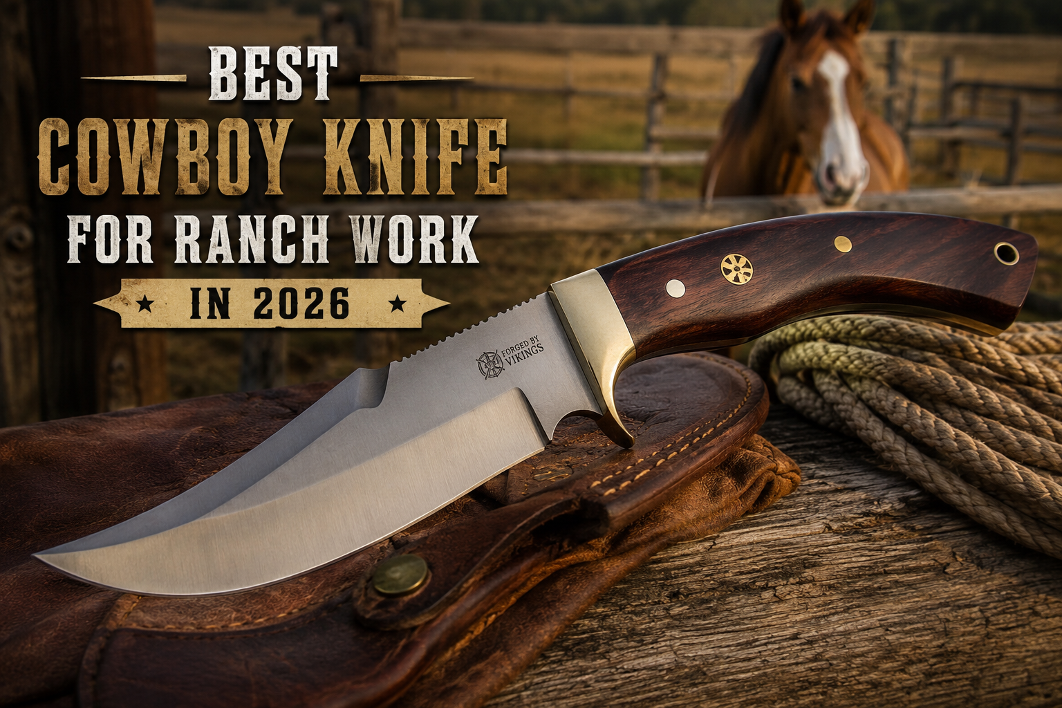 Best Cowboy Knife for Ranch Work in 2026