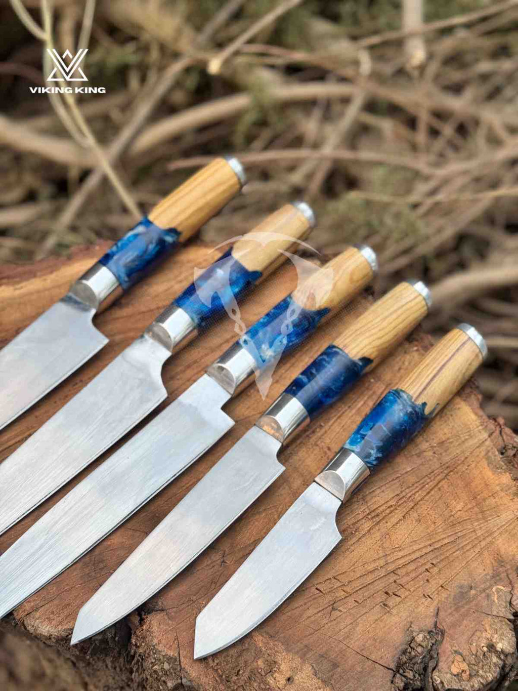 Japanese Chef Knives Set, 440C German Steel steak knives, Kitchen Knives