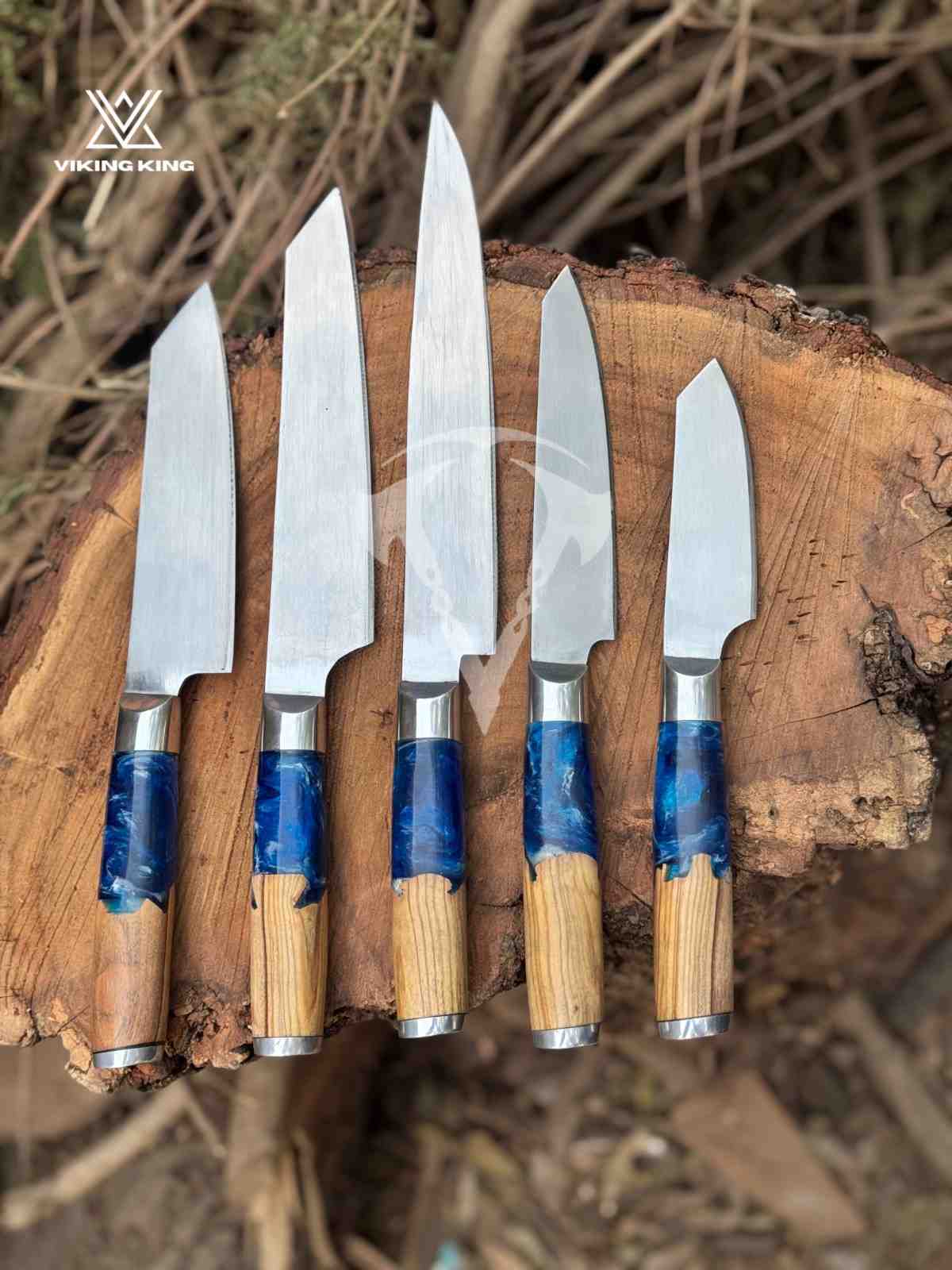 Japanese Chef Knives Set, 440C German Steel steak knives, Kitchen Knives