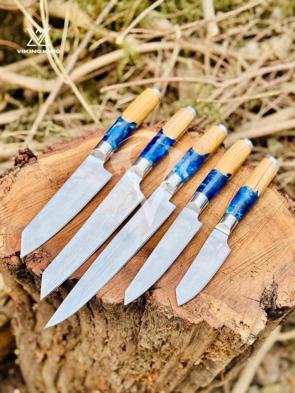 Japanese Chef Knives Set, 440C German Steel steak knives, Kitchen Knives