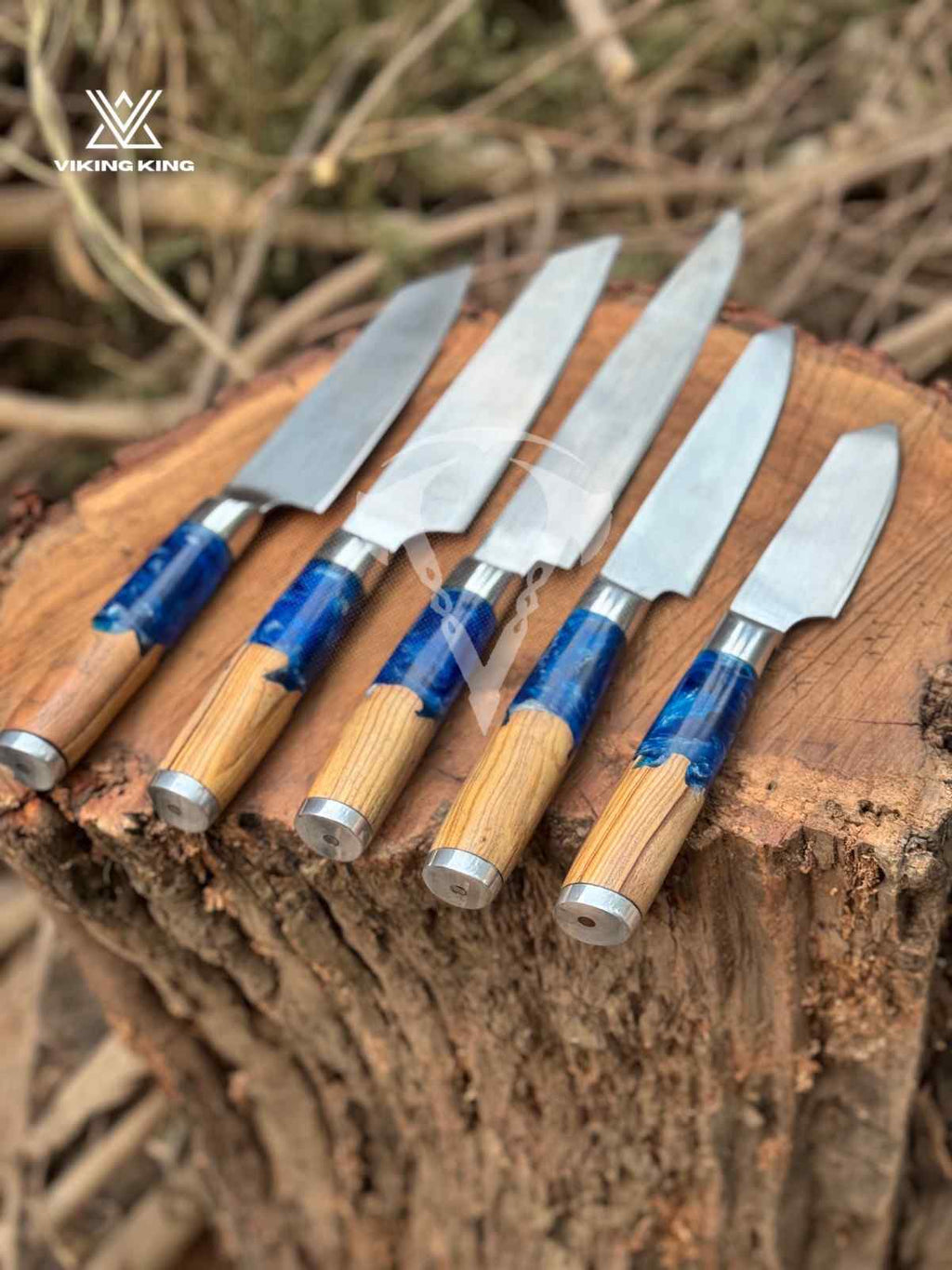 Japanese Chef Knives Set, 440C German Steel steak knives, Kitchen Knives