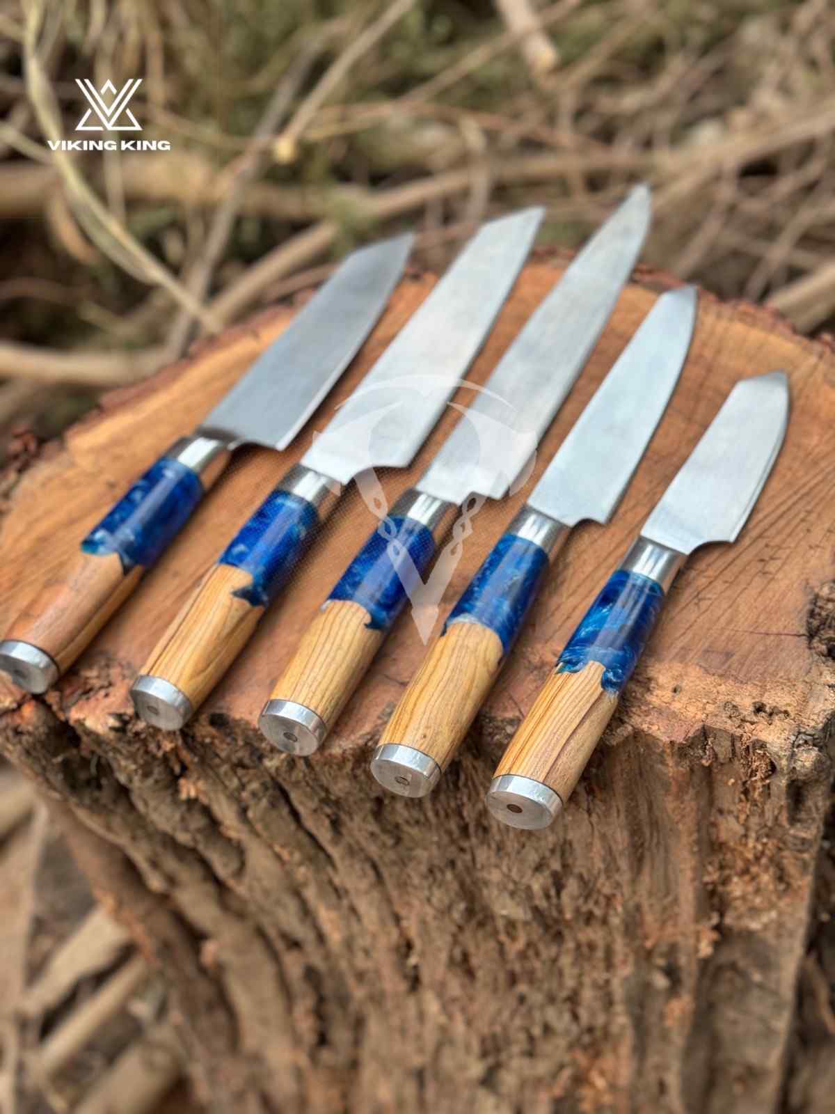 Japanese Chef Knives Set, 440C German Steel steak knives, Kitchen Knives