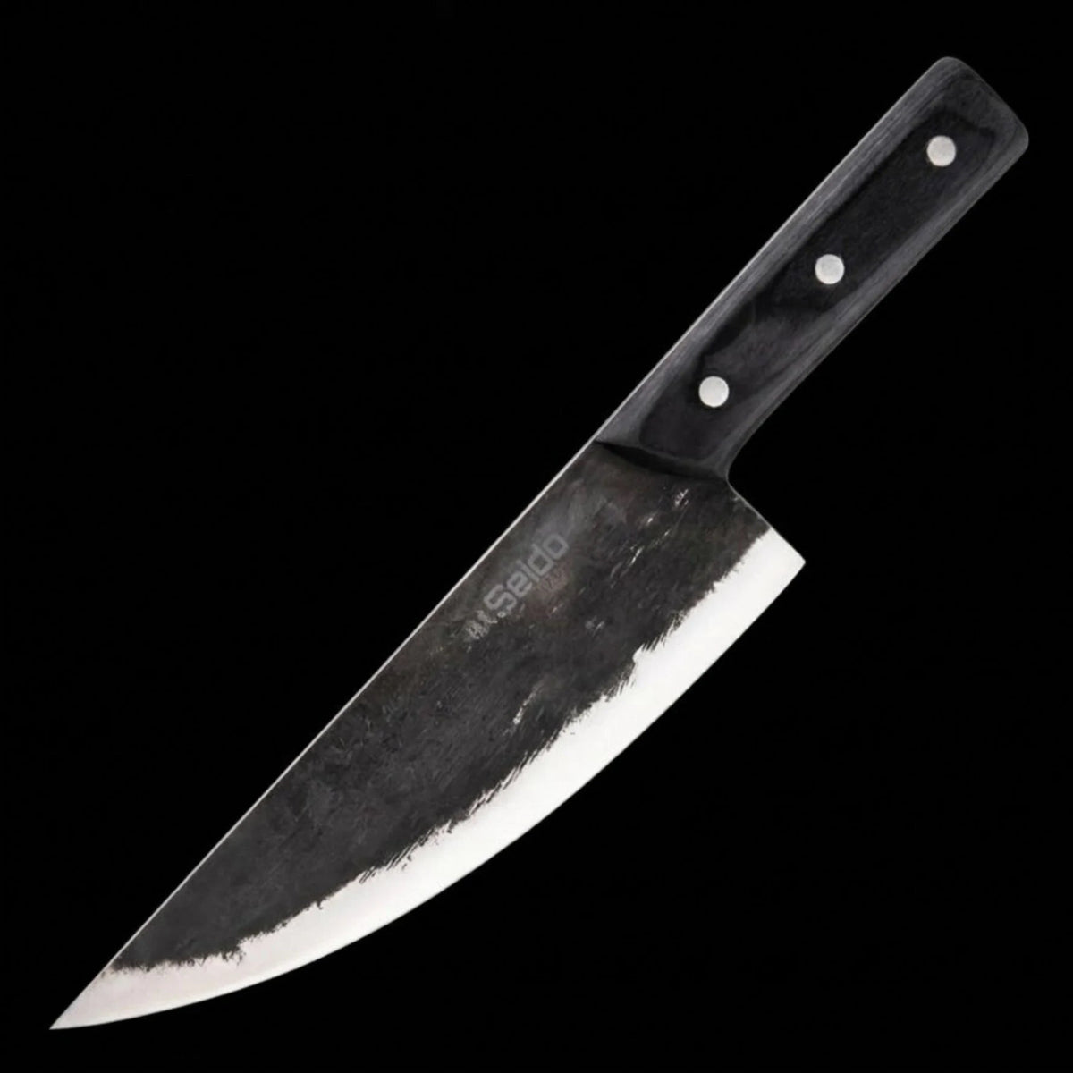 6-in-1 Caveman Butcher Knife Set – Cleavers, Butcher & Utility Knives with Sheaths Forged by Vikings