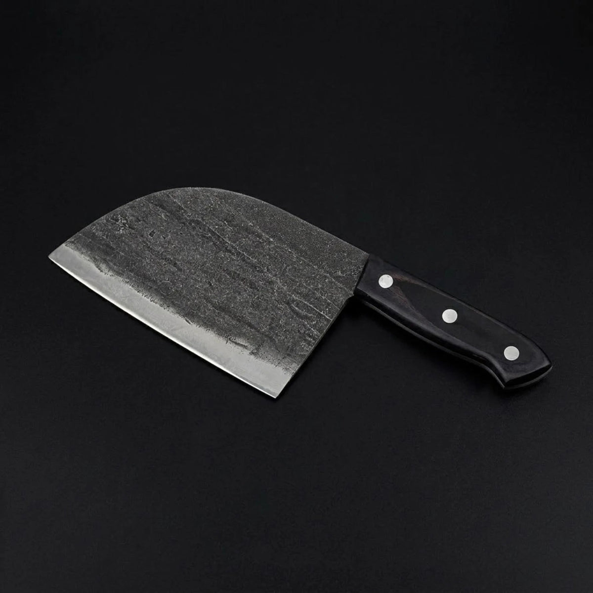 6-in-1 Caveman Butcher Knife Set – Cleavers, Butcher & Utility Knives with Sheaths Forged by Vikings