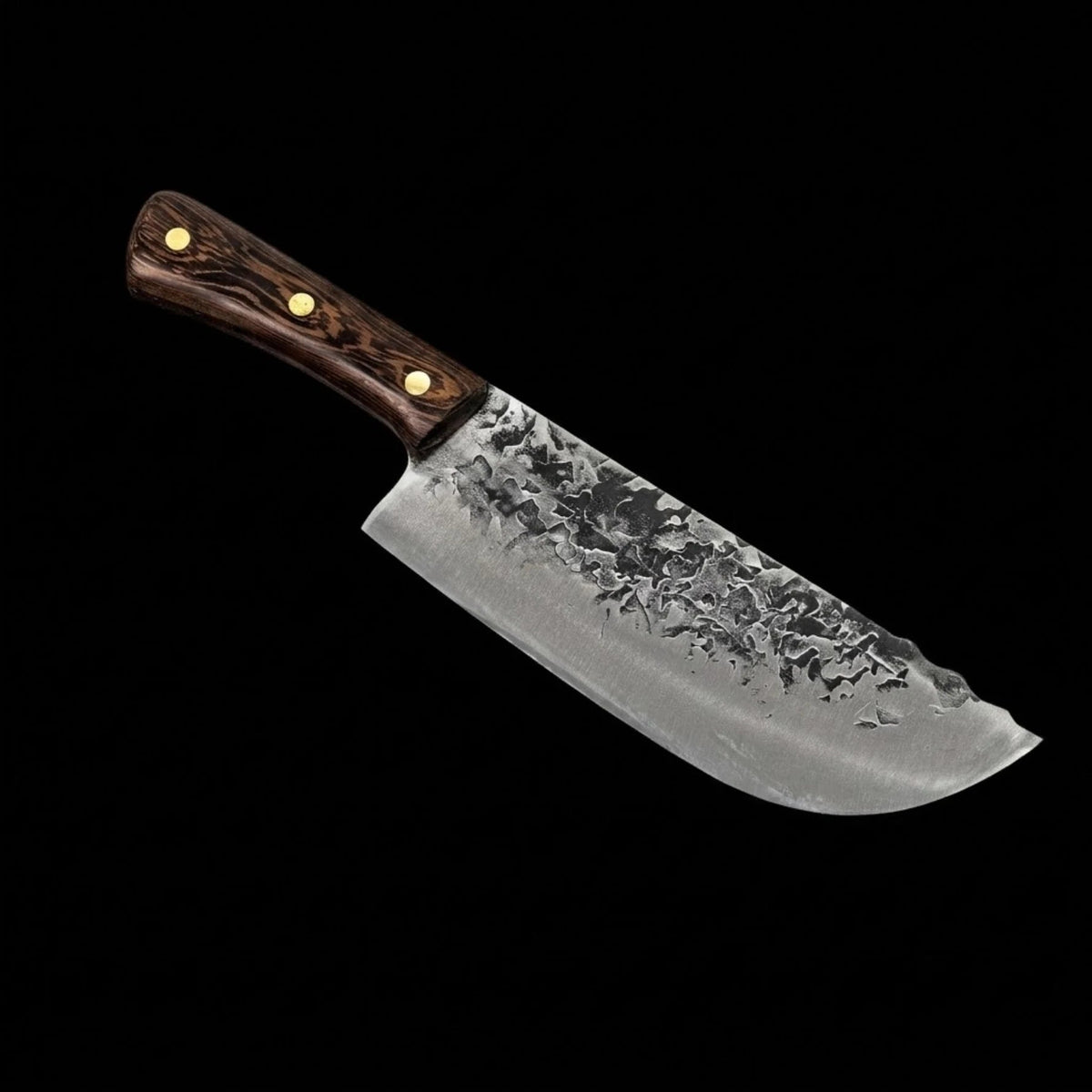 6-in-1 Caveman Butcher Knife Set – Cleavers, Butcher & Utility Knives with Sheaths Forged by Vikings
