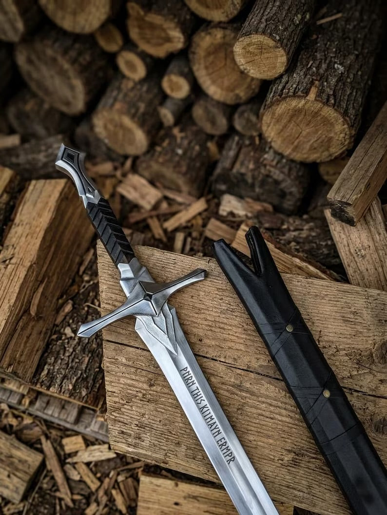 Scabbard detail for the Stygian Liege sword