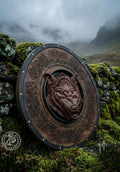 Handcrafted Fenrir Wolf Viking Shield