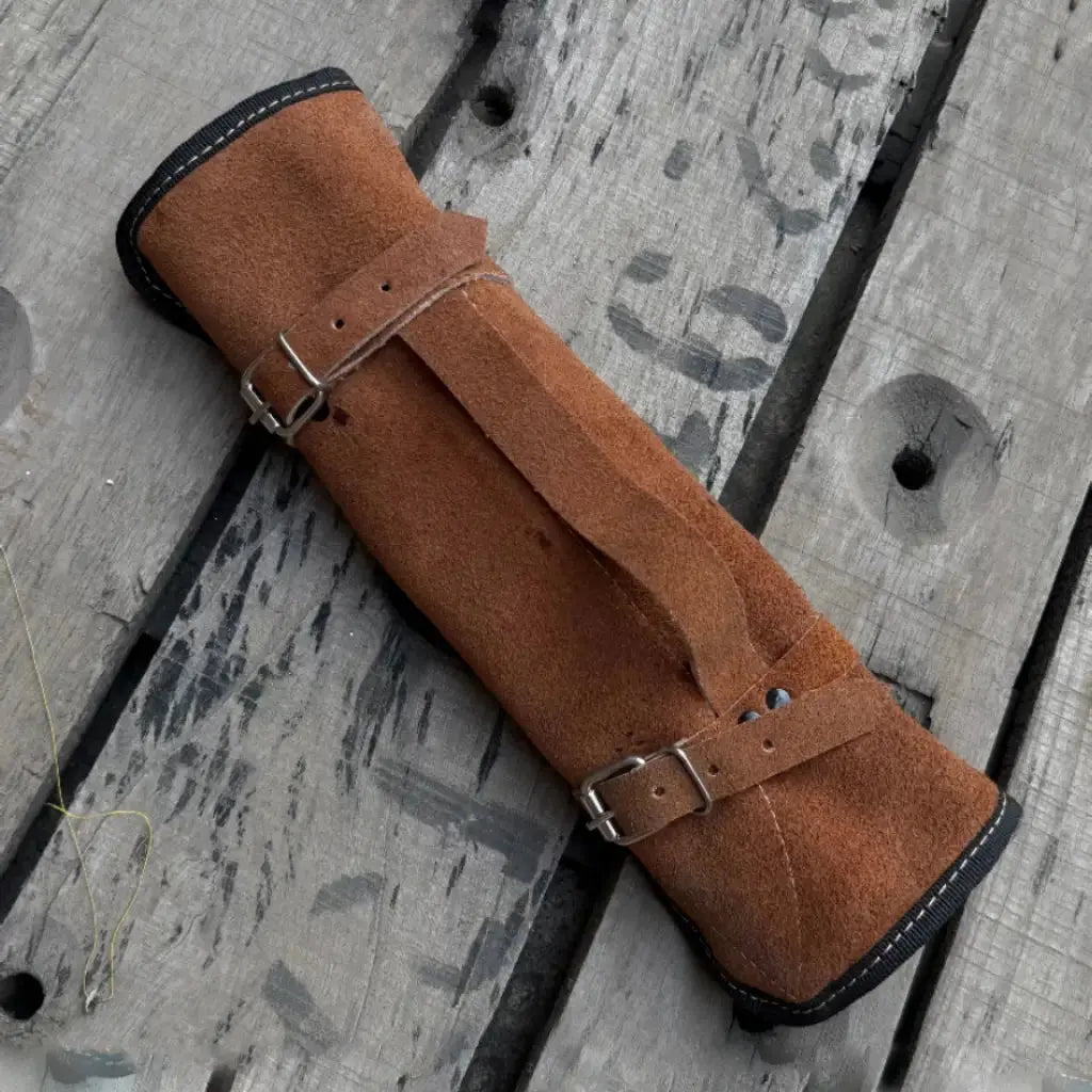 Handmade J2 steel chef knives with richly figured Pakka wood handles