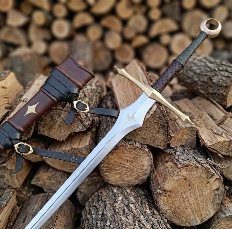 Handmade Fallen Star Longsword – Fantasy Medieval Display Sword