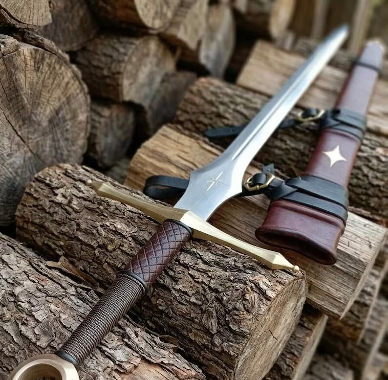 Handmade Fallen Star Longsword – Fantasy Medieval Display Sword