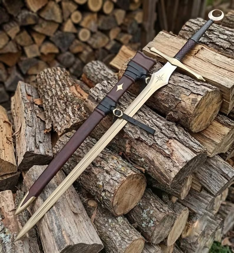 Handmade Fallen Star Longsword – Fantasy Medieval Display Sword