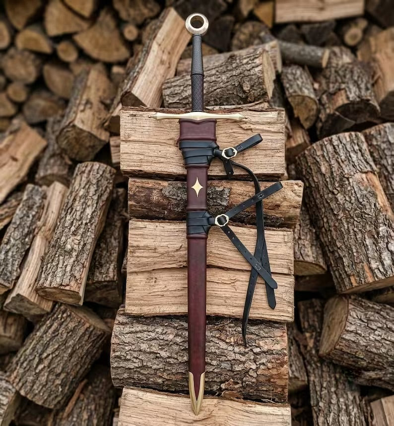 Handmade Fallen Star Longsword – Fantasy Medieval Display Sword