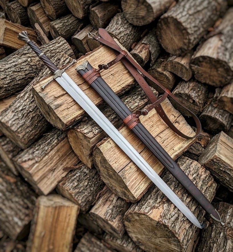 Blade tip detail of the Fantasy Ranger sword