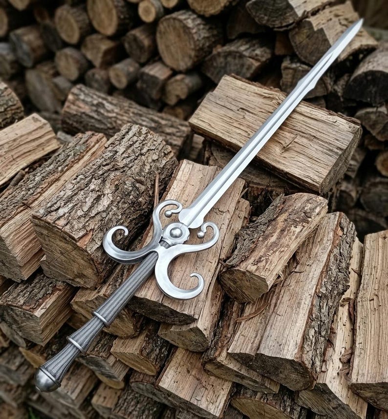 Hilt detail of the Fantasy Sage sword