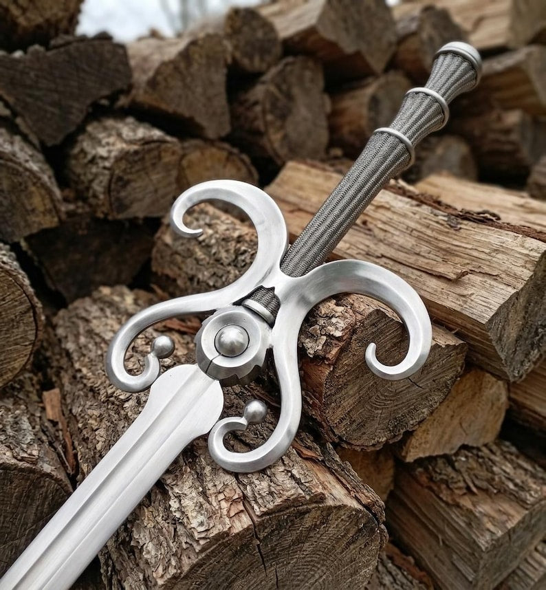 Full length view of the Sage sword