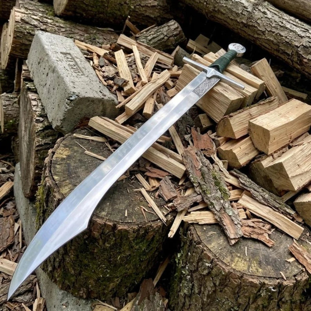 Falchion Sword collector's piece with custom engraving option