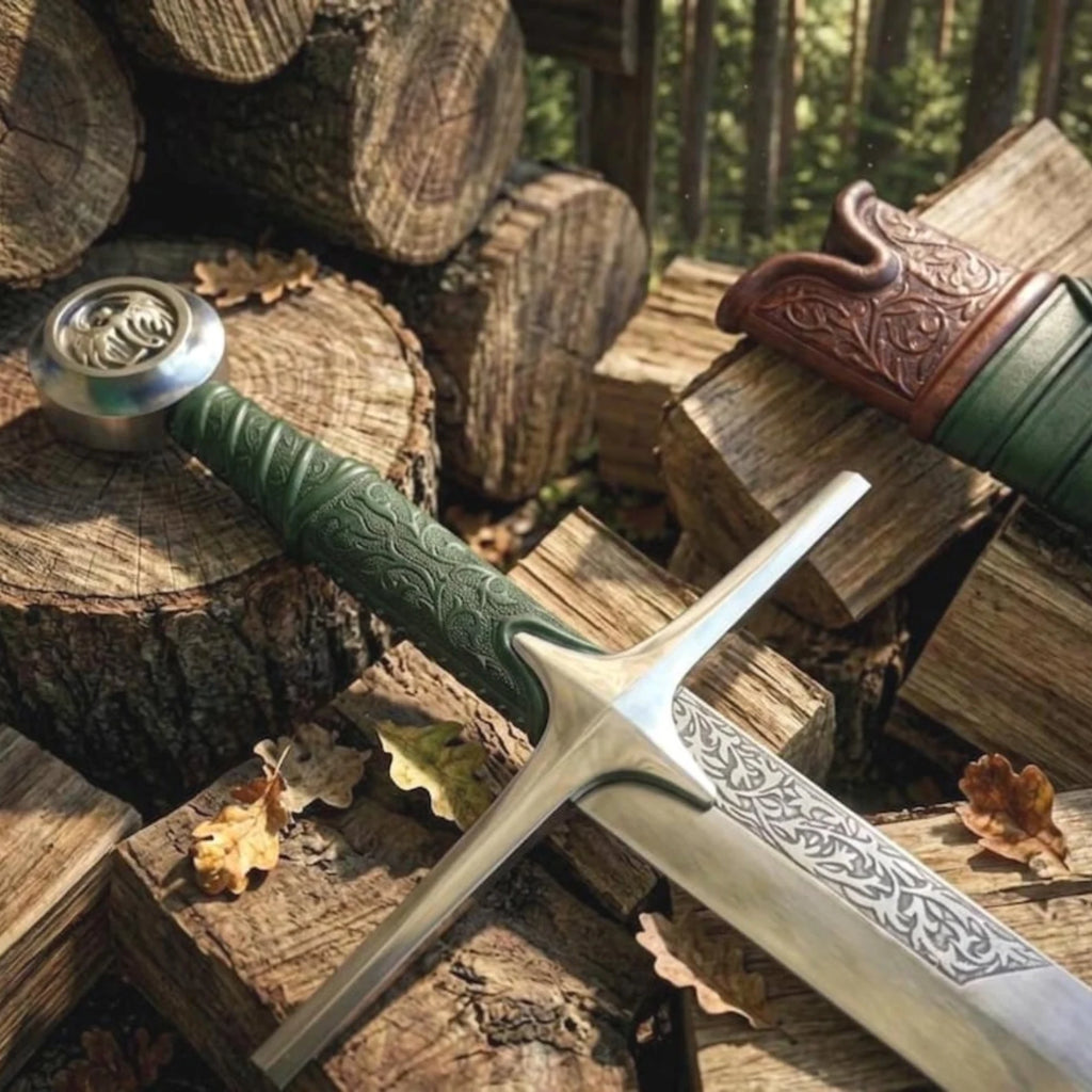 Handmade Falchion Sword, 40 inch collectible display sword