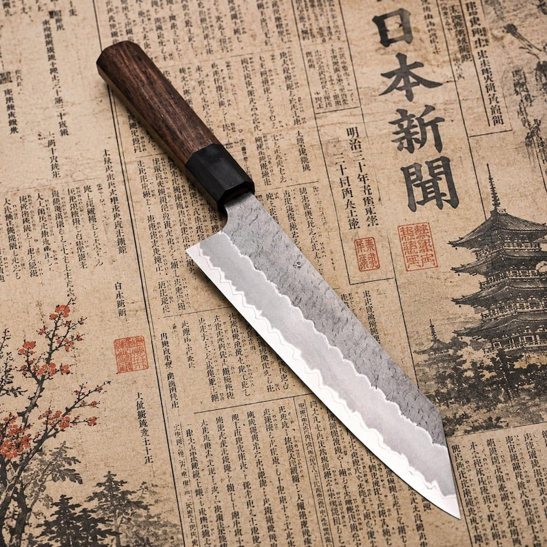 Handmade Japanese chef knife, a thoughtful gift for chefs and home cooks