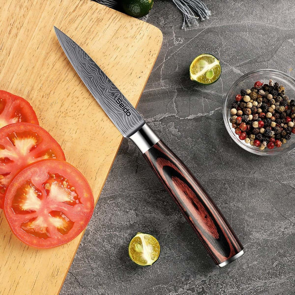 Paring knife from the Japanese master chef knife set