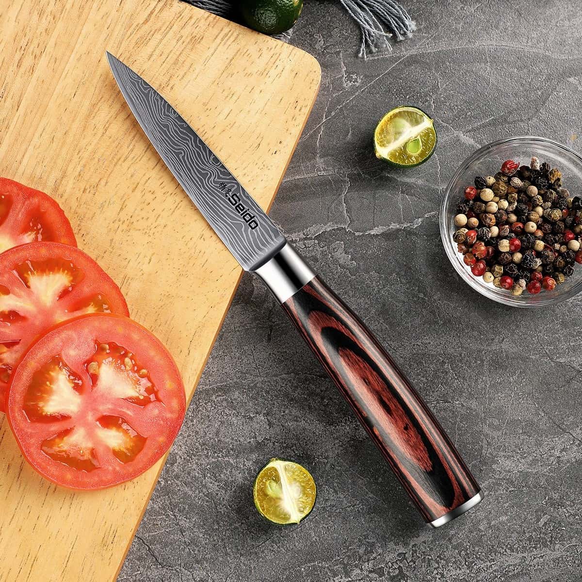 Paring knife from the Japanese master chef knife set