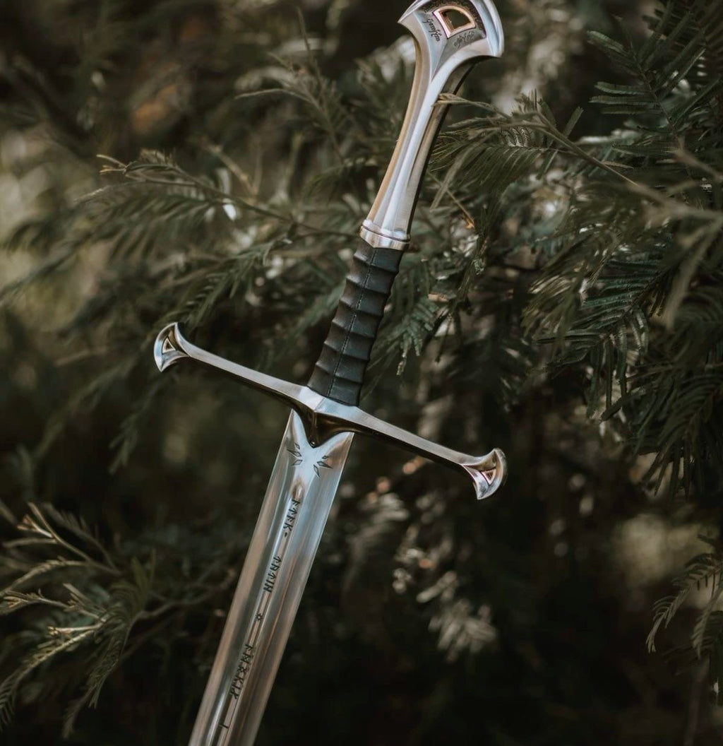 Legendary Anduril Sword Replica - Lord of the Rings Inspired Decor & Gift for Fans - Cosplay Lovers and The Hobbit Fans - Limited Editions