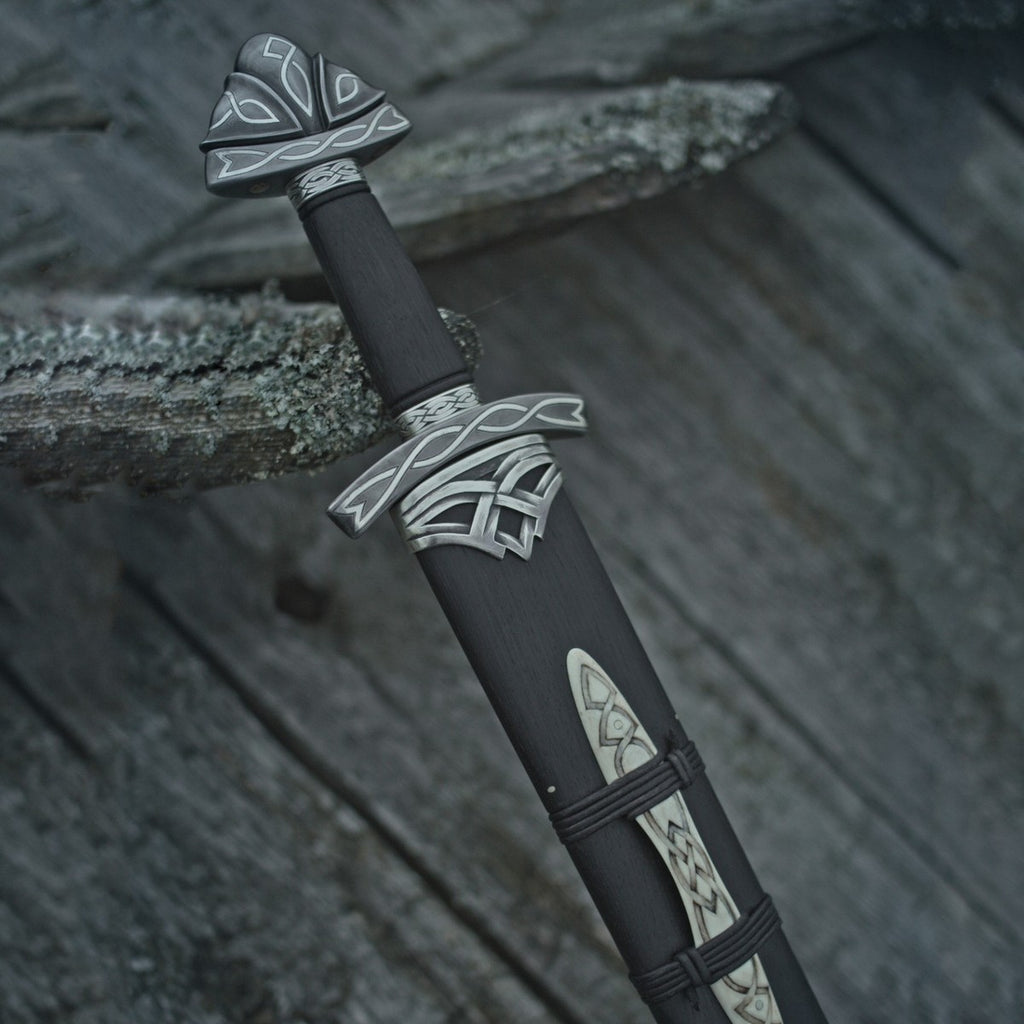 Northmen Viking Sword with Scabbard - Hand Forged Damascus Steel Medieval Replica