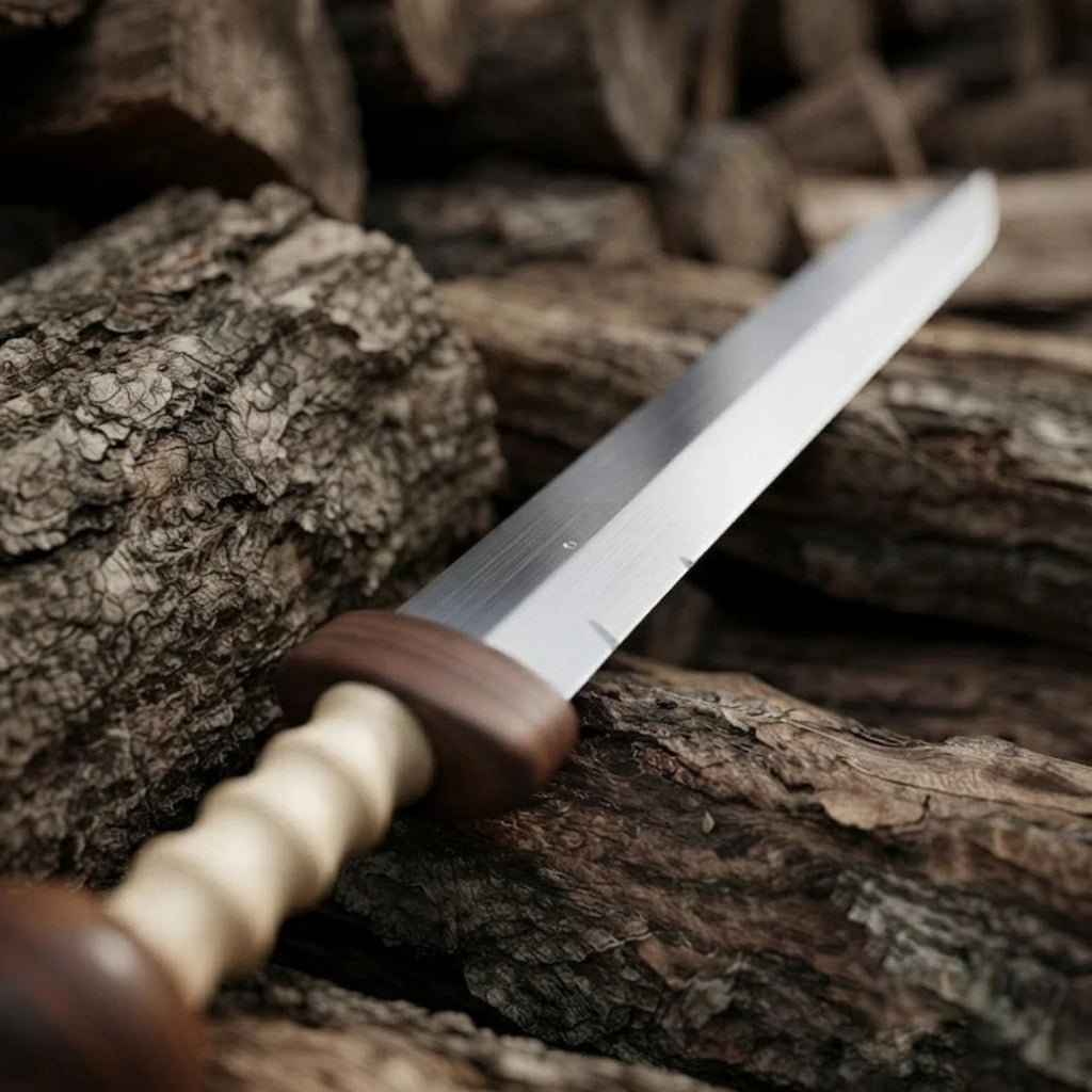 Roman Gladius Sword with leather scabbard, Renaissance-inspired collection piece