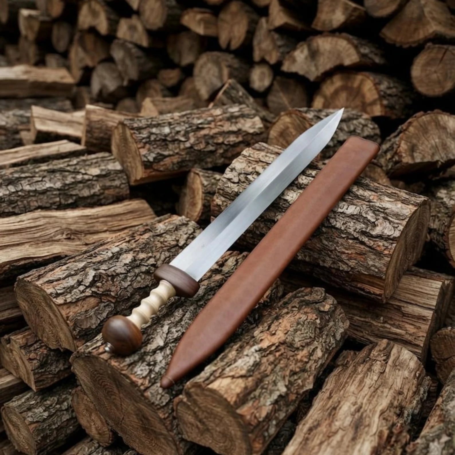 Roman Gladius Sword, ancient Rome inspired collectible display