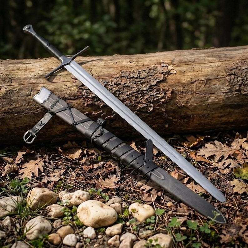 Hilt detail of the fantasy longsword
